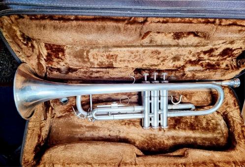 Aurora Classic. TR--1143. Bes. Verzilverd. Onderhoud gehad., Muziek en Instrumenten, Blaasinstrumenten | Trompetten, Gebruikt