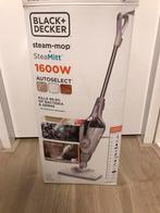 Black Decker steam mop met doos en 15 accesoires, Ophalen of Verzenden, Stoomreiniger