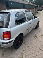 Nissan Micra 1.0 3D 1998 Grijs, Auto's, Voorwielaandrijving, 4 cilinders, Origineel Nederlands, Micra