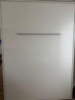 Vertical Bed, Ophalen, Wit, Tweepersoons, Zo goed als nieuw