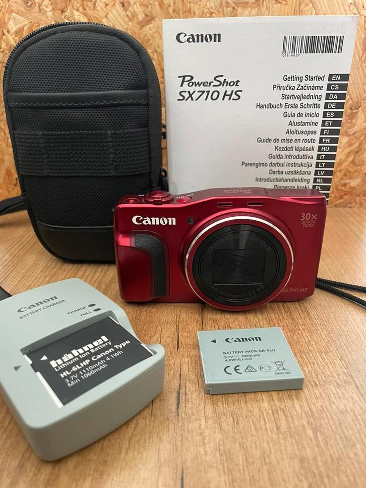 Canon Powershot SX710 HS, Audio, Tv en Foto, Fotocamera's Digitaal, Zo goed als nieuw, Canon, 8 keer of meer, Ophalen of Verzenden