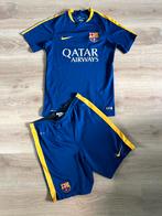 FC Barcelona Nike sportset 15/16 Maat S, Blauw, Nike, Ophalen of Verzenden, Zo goed als nieuw
