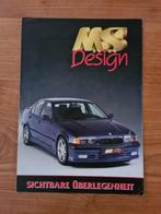 folder MS Design voor BMW 3 serie 9, Boeken, Auto's | Folders en Tijdschriften, BMW, Zo goed als nieuw, Verzenden