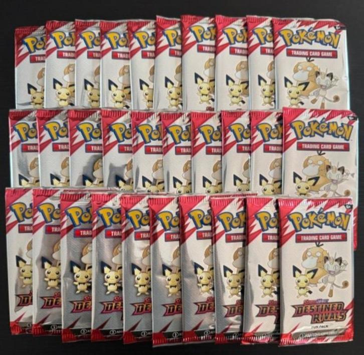 Pokémon - 30 Booster bundle - 30x Pokémon destined rivals, Hobby en Vrije tijd, Verzamelkaartspellen | Pokémon, Nieuw, Booster