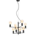 Modern pendant with 8 light (bulbs included), Ophalen of Verzenden, Zo goed als nieuw, Modern, Industrial, 50 tot 75 cm