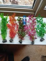 Kunststofaquariumplanten+ goldfish care, Dieren en Toebehoren, Vissen | Aquaria en Toebehoren, Ophalen, Plant(en), Steen of Hout