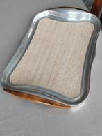 Dienblad mid Century Piquot ware / Burrage&Boyde/Engeland, Ophalen of Verzenden, Rechthoekig, Hout