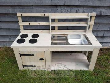 nieuw steigerhout modderkeuken  beschikbaar voor biedingen