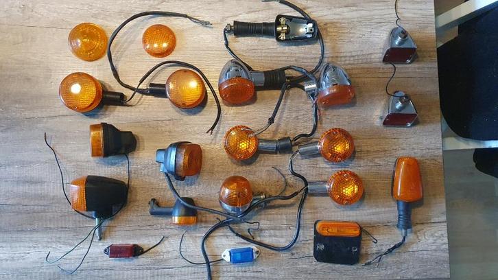 Knipperlichten, partij, Fietsen en Brommers, Brommeronderdelen | Oldtimers, Gebruikt, Overige merken, Overige typen, Ophalen of Verzenden