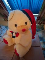 Schattige Kerstbeer met Muts, Ophalen of Verzenden, Gebruikt, Beer