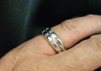 Gouden Vintage design ring diamanten Ca: 0.15 ct. 2025/416., ., Ophalen of Verzenden, ., Met edelsteen