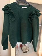 Groene trui met ruches - Costes, Maat 38/40 (M), Ophalen of Verzenden, Zo goed als nieuw, Costes