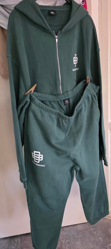 Black bananas pak heren groen., Kleding | Heren, Sportkleding, Ophalen, Maat 56/58 (XL), Zo goed als nieuw, Black Bananas