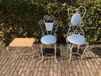 Smeedijzeren Frans romantisch tuinsetje smeedijzer., Antiek en Kunst, Curiosa en Brocante, Ophalen