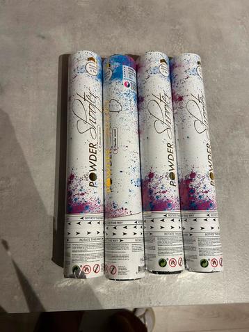 Powdershooters genderreveal nieuw beschikbaar voor biedingen