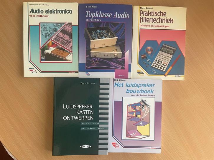 Audio Elektronica Boeken - Diverse Titels, Boeken, Techniek, Zo goed als nieuw, Elektrotechniek, Ophalen of Verzenden