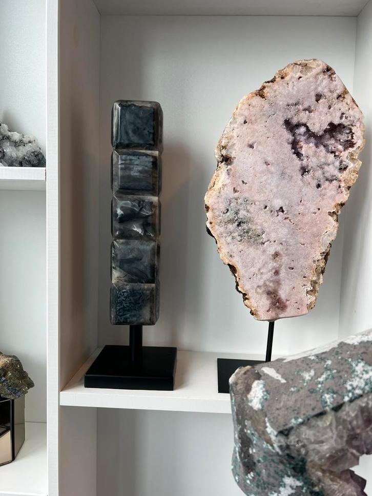 Raf deluxe totem, Bombyxx infinity, Jade vaas en theelicht, Huis en Inrichting, Woonaccessoires | Overige, Nieuw, Ophalen of Verzenden