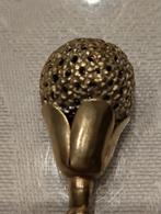 Antieke Hoedenspeld met Bolvormige Kop, Antiek en Kunst, Ophalen of Verzenden