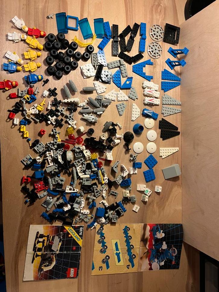 Lego Partij/Lot Classic Space Onderdelen/Figuren, Kinderen en Baby's, Speelgoed | Duplo en Lego, Gebruikt, Lego, Losse stenen