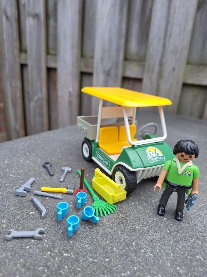 playmobil dienstvoertuig camping 5437, Kinderen en Baby's, Speelgoed | Playmobil, Zo goed als nieuw, Complete set, Ophalen of Verzenden