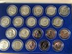 Vergulde Penningen, Postzegels en Munten, Munten | Nederland, Ophalen of Verzenden, Koningin Beatrix, Setje