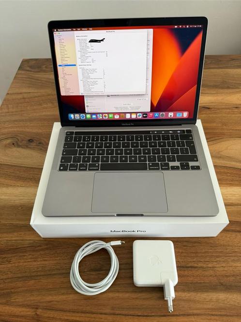 Apple MacBook Pro M1, 2020, 256Gb, 16Gb, Computers en Software, Apple Macbooks, Gebruikt, MacBook Pro, 13 inch, Onbekend, 256 GB