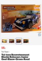 Toi-toys Bouwstenenset Blocks Robocars 2 in 1, Ophalen of Verzenden, Nieuw, Complete set, Lego