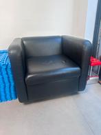 Lederen stoel fauteuille leder leer, Ophalen, Leer