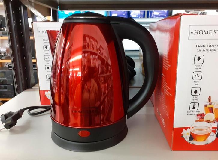 Home Star waterkoker 1,8 ltr., Witgoed en Apparatuur, Waterkokers, Nieuw, Ophalen of Verzenden