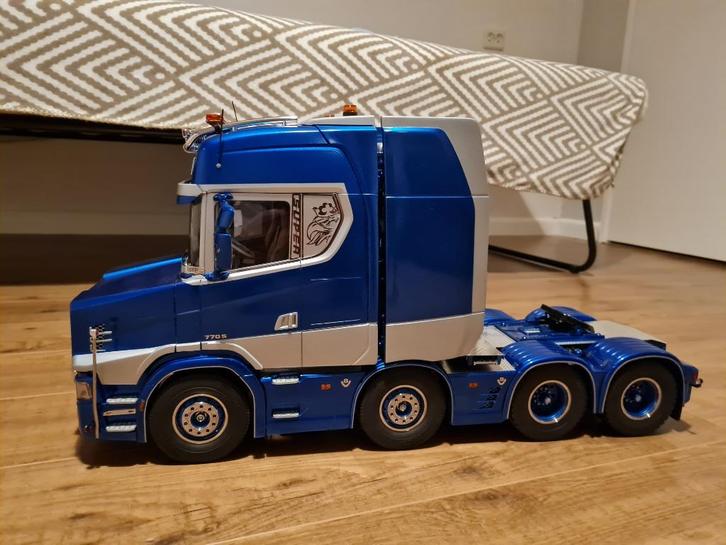 Tamiya Scania 770, Hobby en Vrije tijd, Modelbouw | Radiografisch | Auto's, Nieuw, Auto onroad, Elektro, Schaal 1:14, Ophalen