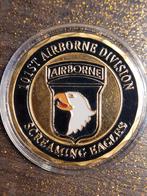 10 1st airborne division screaming Eagles., Postzegels en Munten, Penningen en Medailles, Ophalen of Verzenden