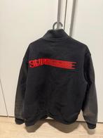 Supreme black motion logo varsity jacket, Maat 52/54 (L), Zwart, Ophalen of Verzenden, Gedragen
