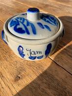 Delfts blauwe jam- en hagelslag pot, Ophalen of Verzenden, Zo goed als nieuw, Overige materialen, Pot, Bus of Blik