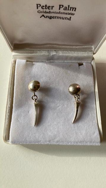 Zilveren oorstekkers (spijker) 825 beschikbaar voor biedingen