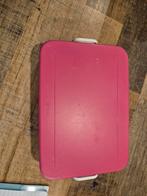 Grote Mepal lunchbox / broodtrommel donker roze, Huis en Inrichting, Keuken | Tupperware, Ophalen of Verzenden, Gebruikt, Bak of Kom