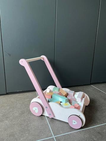Blokkenwagen / loopwagen Little Dutch beschikbaar voor biedingen