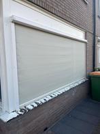 Screen zonnescherm elektrisch, Tuin en Terras, Zonneschermen, Ophalen of Verzenden, Zo goed als nieuw, Knikarmscherm, Elektrisch