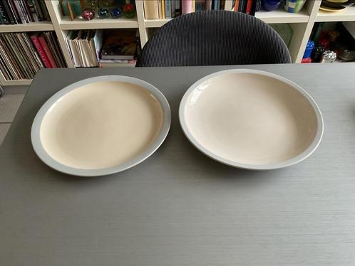 2x Fris Edam Holland serveerschaal/gebakschaal/taartschaal, Antiek en Kunst, Antiek | Servies los, Ophalen of Verzenden