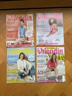 Vriendin tijdschrift set 4 stuks 1 van 2022 en 3 van 2024!, Boeken, Tijdschriften en Kranten, Ophalen of Verzenden, Zo goed als nieuw