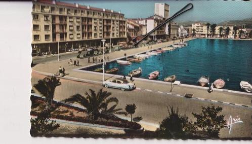 Frankrijk, La Seyne Sur Mer met auto, Kaiser Manhattan, Verzamelen, Ansichtkaarten | Buitenland, Gelopen, Frankrijk, Ophalen of Verzenden