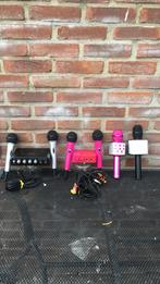Karaoke, Audio, Tv en Foto, Karaoke-apparatuur, Ophalen of Verzenden, Zo goed als nieuw, Complete set