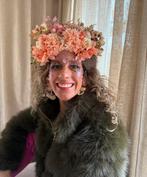 Oranje bloemenband voor carnaval, Kleding | Dames, Ophalen of Verzenden, Nieuw, Oranje