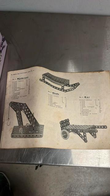 Mecano vintage beschikbaar voor biedingen