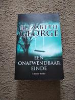 elizabeth george een onafwendbaar einde, Boeken, Ophalen, Zo goed als nieuw