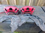 Remklauwen Volkswagen Rood origineel (tbv. 312mm schijven), Ophalen of Verzenden, Gebruikt, Volkswagen