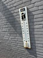 Grote RVS emaille reclame thermometer, Ophalen of Verzenden