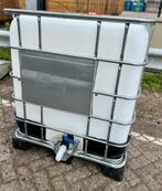 1 IBC vat 1000 liter, Ophalen, St vd Brink, Kunststof, Met kraantje