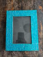Turquoise fotolijst mozaïek, Overige materialen, Minder dan 50 cm, Gebruikt, Ophalen of Verzenden