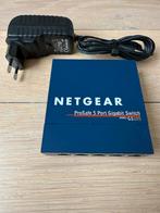 Netgear prosafe gs105, Computers en Software, Netwerk switches, Ophalen of Verzenden, Zo goed als nieuw