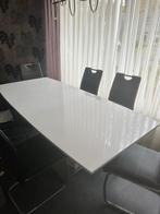 Moderne Eettafel met 6 Stoelen - Zo Goed Als Nieuw!, Huis en Inrichting, 100 tot 150 cm, Ophalen of Verzenden, Zo goed als nieuw